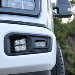 Ford Super Duty Fog Lights installed on a 2023 Ford Super Duty F250, showcasing the fog light kit.