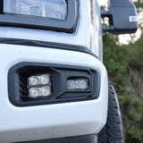 Ford Super Duty Fog Lights installed on a 2023 Ford Super Duty F250, showcasing the fog light kit.