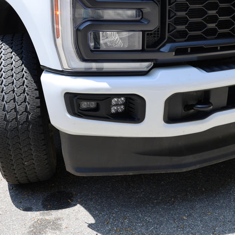 2023 Ford Super Duty Fog Lights installed on F250 with sleek design and visibility features.