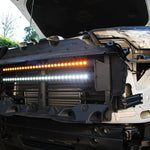 2023 2024 white chevrolet colorado 30in light bars white and amber grille off