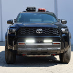 4Runner Light Bars on 2025 Toyota 4Runner with dual 11in slim LED light bars mounted on front bumper