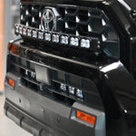 4Runner Light Bar PRO curved 40in LED grille-mounted on 2025 Toyota 4Runner front bumper