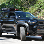 4Runner Light Bars on black 2025 Toyota 4Runner PRO 11in lower grille light bar upgrade for off-road visibility