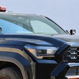 4Runner Ditch lights mounted on 2025 Toyota 4Runner roof and hood for improved off-road visibility