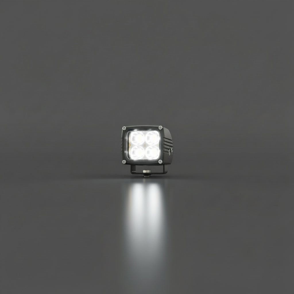 4Runner Ditch lights dual color LED pod shining white beam for 2025 Toyota 4Runner front lighting upgrade