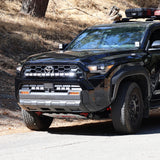 4Runner Light Bar PRO 40in curved LED grille light bar on black 2025 Toyota 4Runner off-road SUV