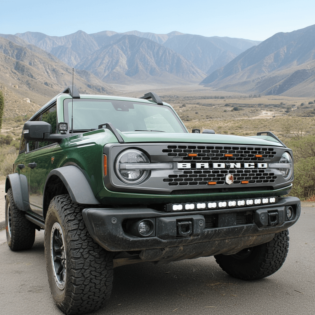 2021+ Ford Bronco Capable Bumper 40in Light Bar - PRO