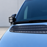 2019+ Mercedes Sprinter Ditch Lights PRO 40W pod mounted at the base of the side mirror, next to the hood vent