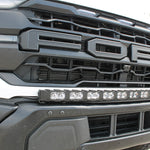 F150 Raptor Modular Bumper 40in Light Bar - Curved LED light bar PRO on 2024-2026 Ford Raptor Gen 3 Refresh bumper