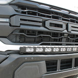 F150 Raptor Modular Bumper 40in Light Bar - Curved LED light bar PRO on 2024-2026 Ford Raptor Gen 3 Refresh bumper