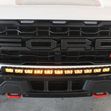 F150 Raptor Modular Bumper 40in Light Bar - CURVED LED light bar PRO on 2024 Ford Raptor Gen 3 Refresh with modular bumper, fits 37R package and Tremor