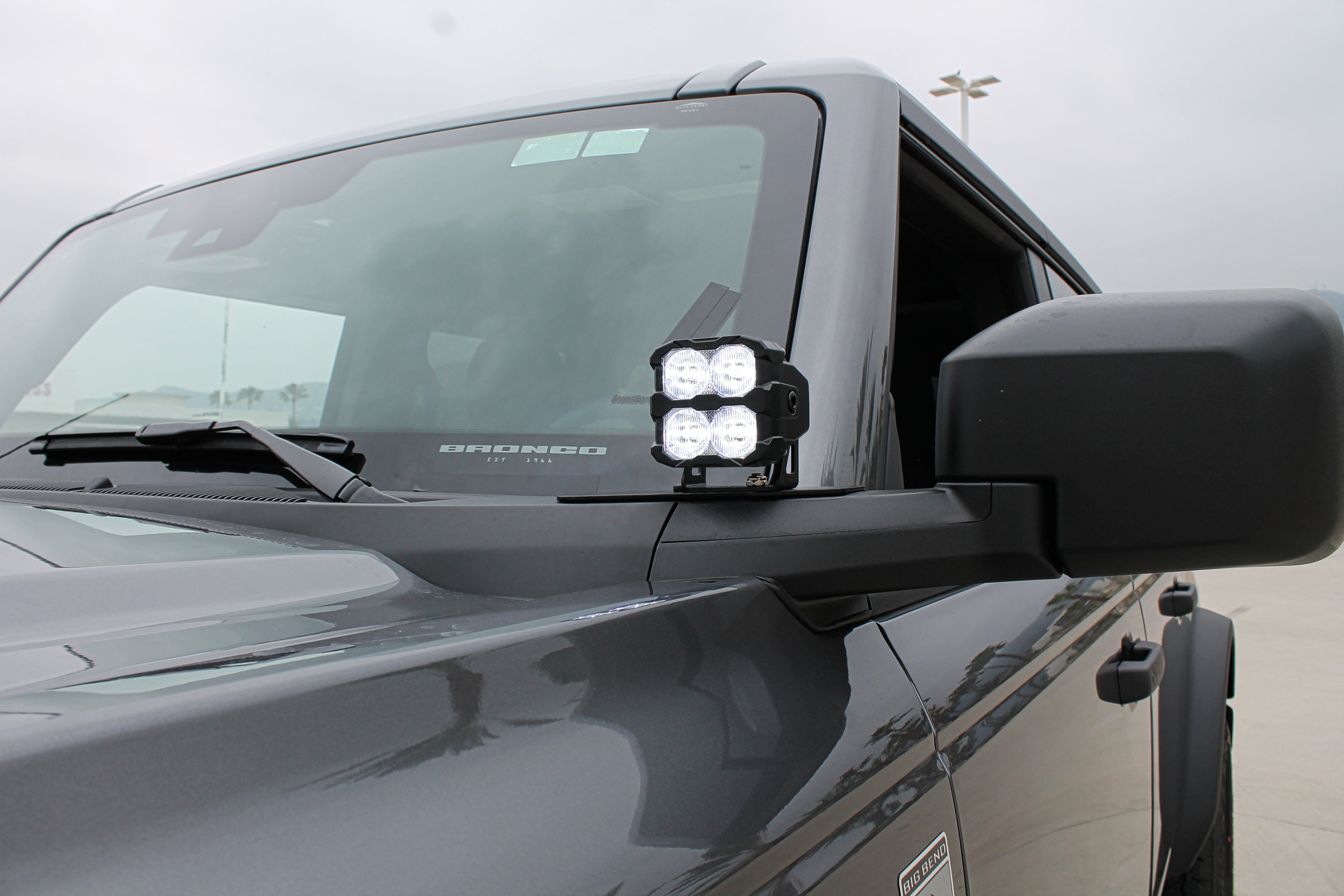 Ford Bronco ditch lights PRO, dual-color LED pods for 2021-2026 Bronco