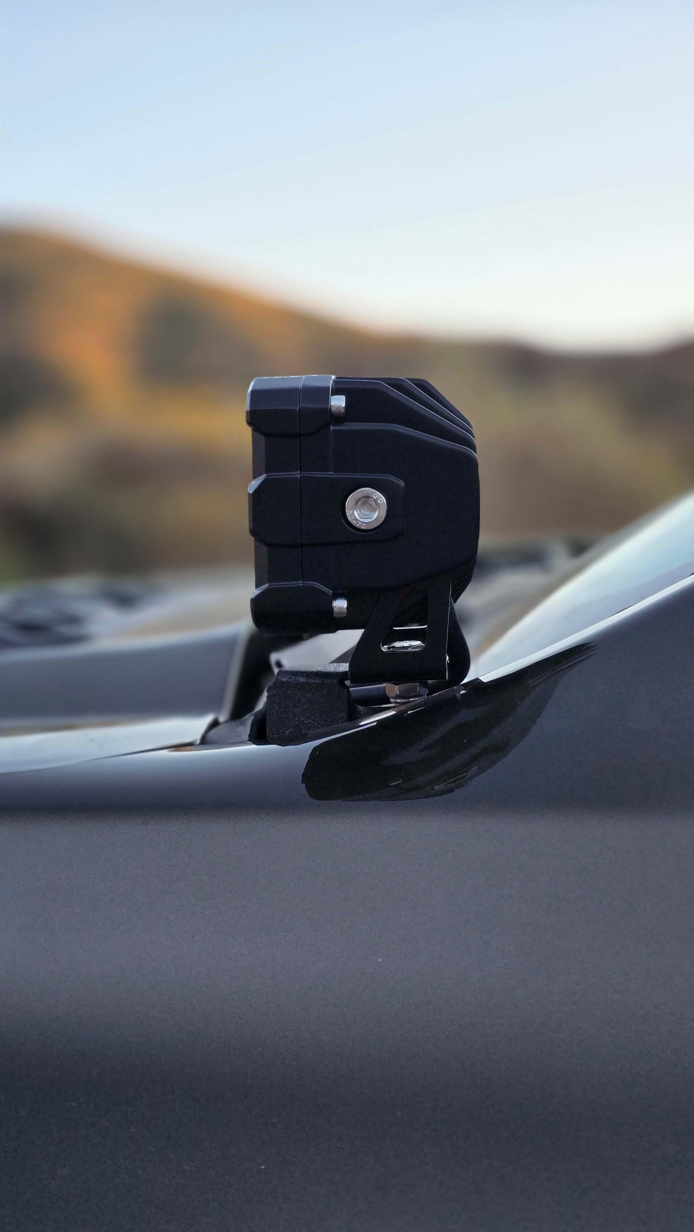 Ranger Raptor ditch lights for 2024+ Ford Ranger Raptor with dual color white and amber DRL backglow