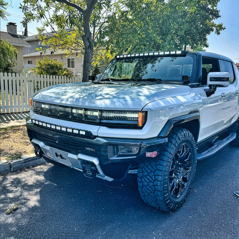 2022+ GMC Hummer EV Roof Mount 50in Curved Light Bar - PRO.