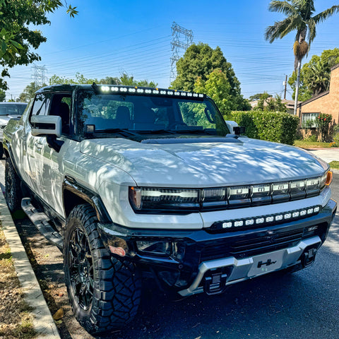 2022+ GMC Hummer EV Roof Mount 50in Curved Light Bar - PRO.