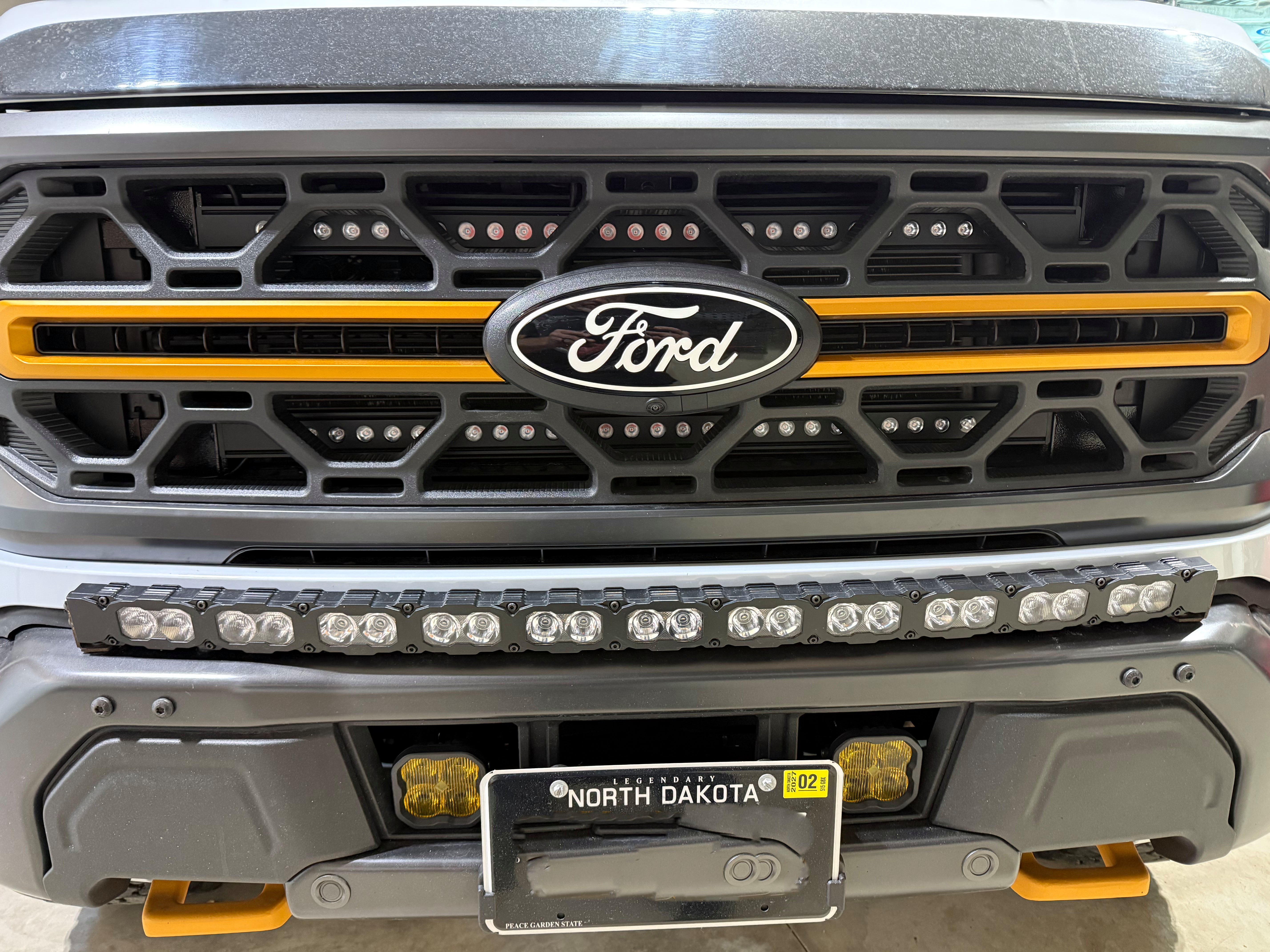 2024+ Ford F150 30in LED light bar, white and amber product image