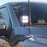 Ford F150 ditch lights on 2024+ F150, adjustable LED pod lighting for Ford F150 ditch lights