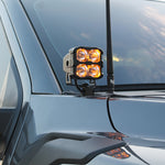 Ford F150 ditch lights on 2024+ F150, adjustable install for directional lighting - Ford F150 ditch lights