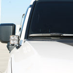 Land Cruiser ditch lights PRO for 2024+ on 2024-2026 Toyota Land Cruiser, dual color white LED with amber DRL backglow