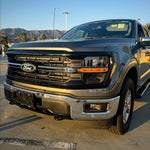2024+ Ford F150 LightBar - bolt-on, no cutting or drilling; fits 2024-2026 F-150 with grille removed