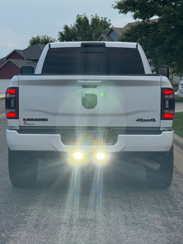 white ram 2500 3500 reverse light kit white