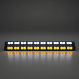 2019+ Jeep Gladiator 30 inch light bar PRO combo beam with white and amber LEDs for offroad bumper mounting