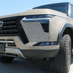 Lexus GX550 lightbar 30in Slim for 2024-2026 GX550 on rugged beige SUV front view