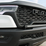 RAM RHO Lightbar on 2025+ RAM 1500 RHO fits curved light bar with slim built-in look