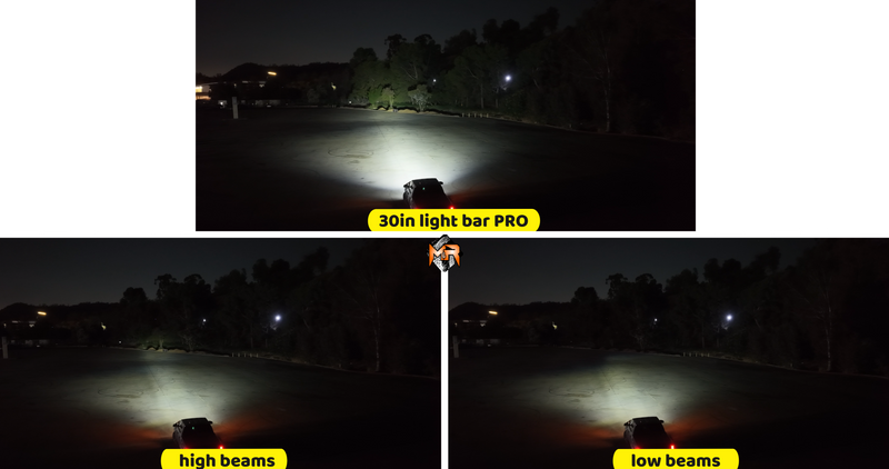 2018+ Subaru Crosstrek Light Bar - PRO light output 2