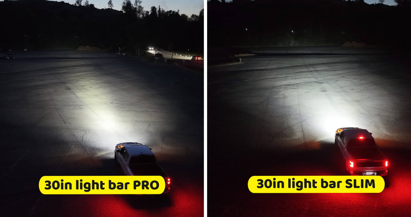 2025+ Nissan Frontier Single 30in Light Bar  PRO light output 2