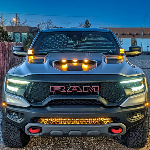 2019+ RAM 1500/TRX Hood Mount/Ditch Lights/Pillars PRO