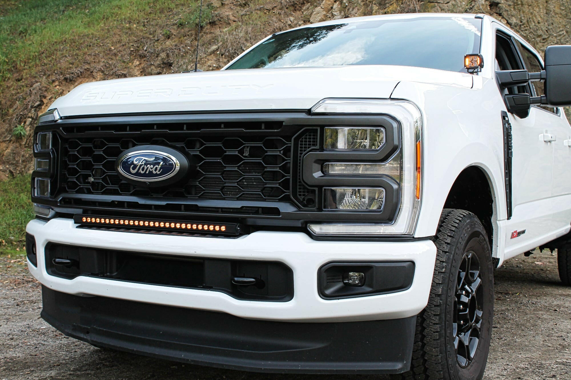 2023 2024 Ford F250/350/450 Superduty Hood Mount Kit by M&R Automotive