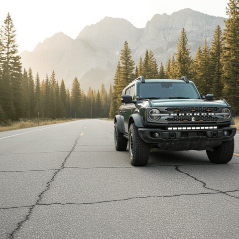 2021+ Ford Bronco Capable Bumper 40in Light Bar - PRO
