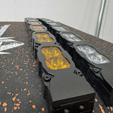 Chevrolet Silverado Light Bars – dual 40s light bars mounted for Silverado 2500/3500HD, 2020-2026 fit; bottom grille rail system, works with High Country LTZ LT Custom WT