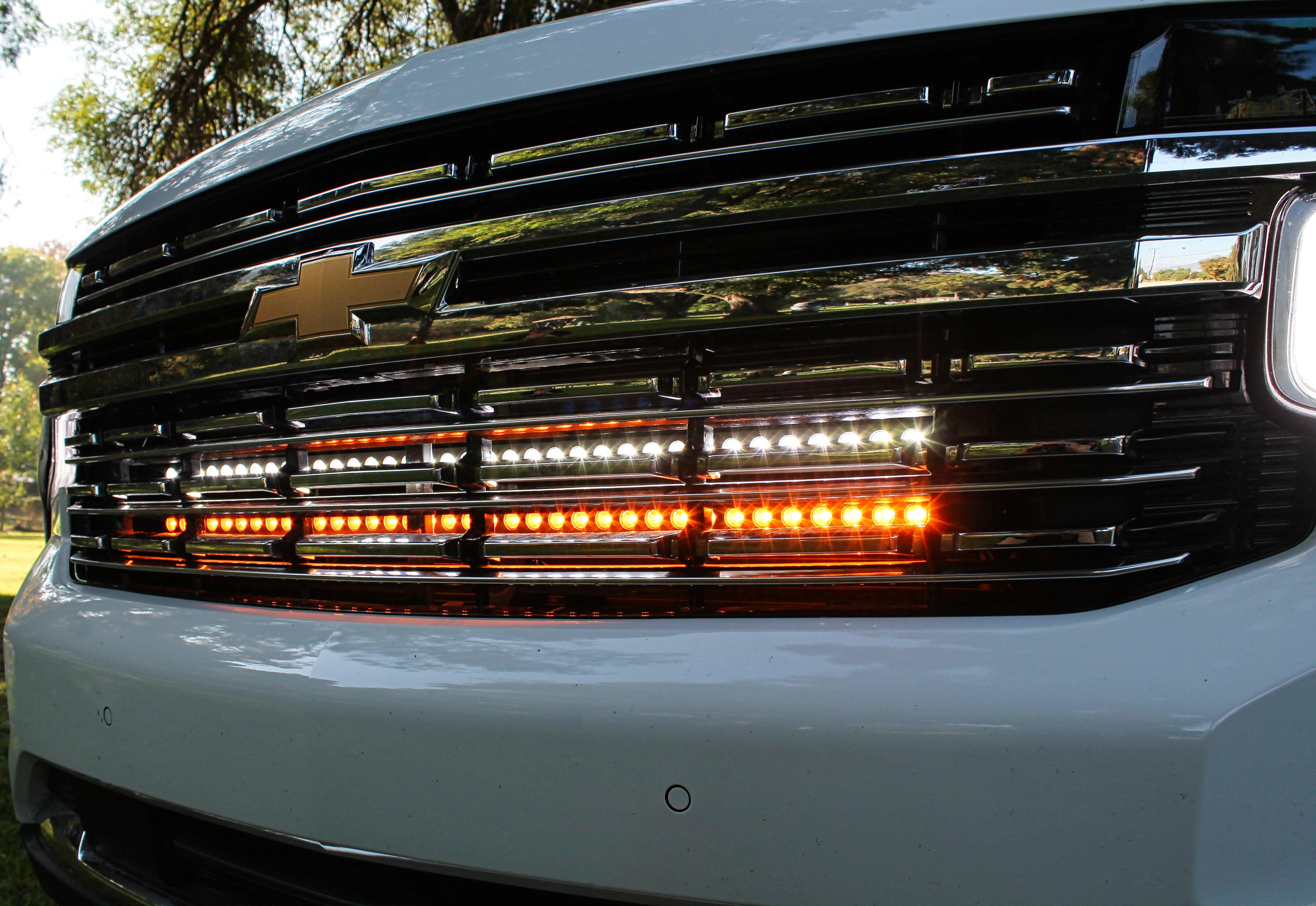 2020 silverado light store bar behind grill