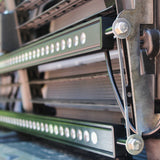 chevrolet silverado 1500 Light Bars PRO mounted on adjustable lower grille bracket close up