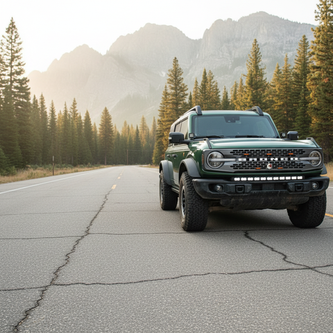 2021+ Ford Bronco Capable Bumper 40in Light Bar - PRO
