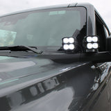 Gray 2021 ford bronco ditch lights PRO available in 2 or 4 light pods