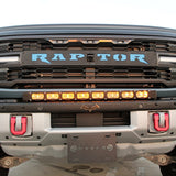 2021+ Ford Bronco Modular Bumper fog light kit, beam pattern detail