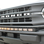Ford Bronco Standard Bumper lightbar PRO 40in fits 2021-2026 Ford Bronco standard bumper only for a slim, built-in look