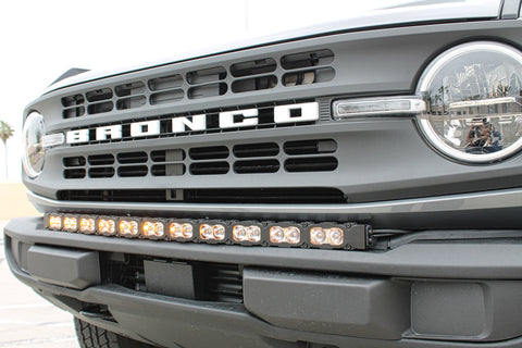 Ford Bronco Standard Bumper lightbar PRO 40in fits 2021-2026 Ford Bronco standard bumper only for a slim, built-in look