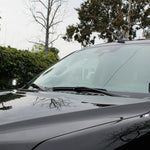 black ford expedition white ditch lights