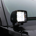 white led light hood mount kit for the ford expedition, ditch lights