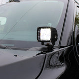 white led light hood mount kit for the ford expedition, ditch lights