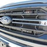 2024+ Ford F150 dual 30in Light Bars on front grille - bolt-on installation for 2024-2026 Ford F150 with factory openings