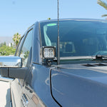 Ford F150 ditch lights - Hood Mount/Ditch Lights/Pillars on 2024+ Ford F150 with amber DRL backglow
