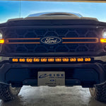 F150 Tremor Modular Bumper 40in Light Bar - PRO on 2024-2026 Ford F-150 Tremor with modular bumper and slim built-in light bar