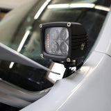 Ford Maverick Ditch Lights 2025 dual color LED ditch light pod mounted on A-pillar for XL XLT Lariat