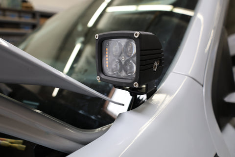 Ford Maverick Ditch Lights 2025 dual color LED ditch light pod mounted on A-pillar for XL XLT Lariat