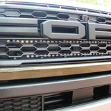 2024 ford ranger raptor behind grille led light bars